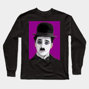 charlie chaplin Long Sleeve T-Shirt